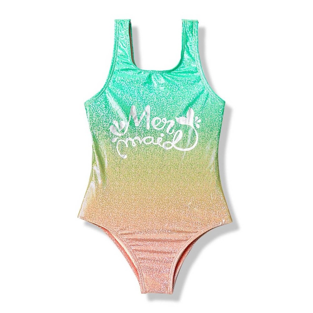 Swimsuit Girls Lemon and Orange size 7